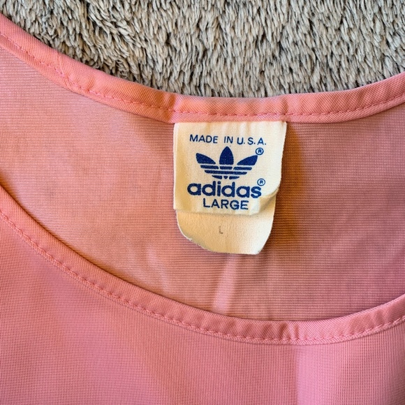 Adidas Retro Pink, Purple and White Tank - Picture 7 of 8